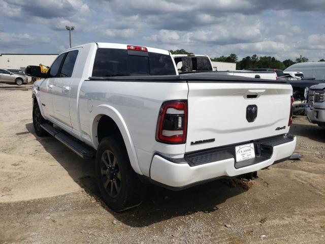 3C6UR5NL7LG224090 - 2020 RAM 2500 LARAMIE WHITE photo 3