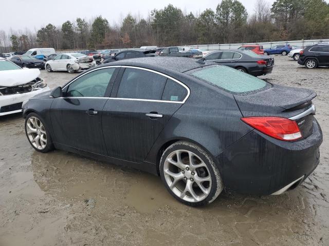 2G4GV5GV0C9182688 - 2012 BUICK REGAL GS Қара фото 2