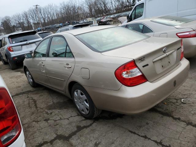 4T1BE32KX4U789097 - 2004 TOYOTA CAMRY LE BEIGE photo 2