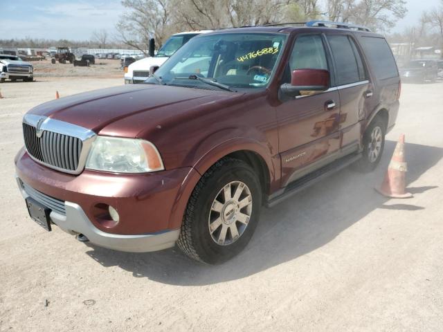 5LMFU27R93LJ51185 - 2003 LINCOLN NAVIGATOR 勃艮第红 照片 1