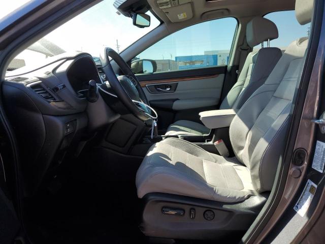 7FARW2H93JE069633 - 2018 HONDA CR-V TOURING GRAY photo 7