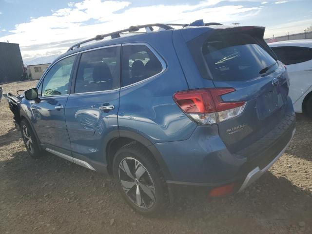 JF2SKAWC1KH518604 - 2019 SUBARU FORESTER TOURING BLUE photo 2