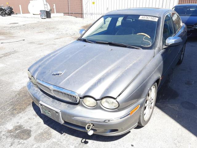 SAJWA51C65WE34994 - 2005 JAGUAR X-TYPE 3.0 GRAY photo 2