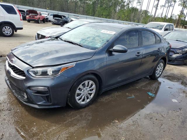 3KPF24AD6ME266472 - 2021 KIA FORTE FE BLUE photo 1