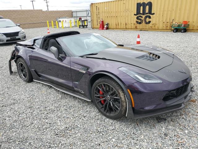 1G1YU2D62G5609596 - 2016 CHEVROLET CORVETTE Z06 3LZ GRAY photo 4