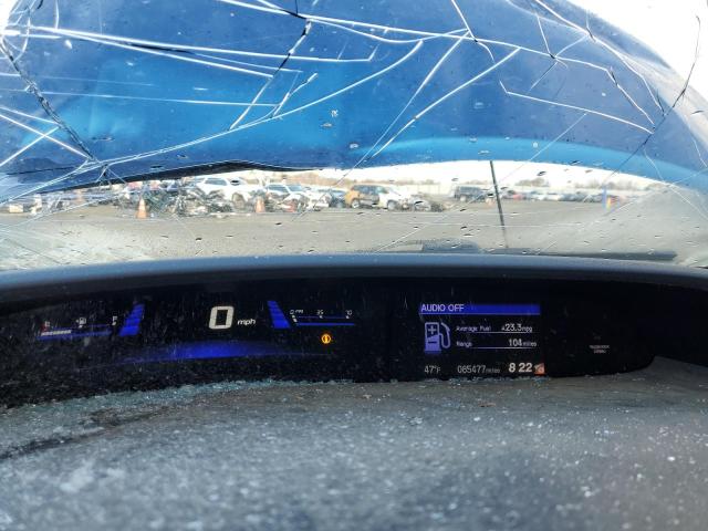 19XFB2F91FE211245 - 2015 HONDA CIVIC EXL BLUE photo 9