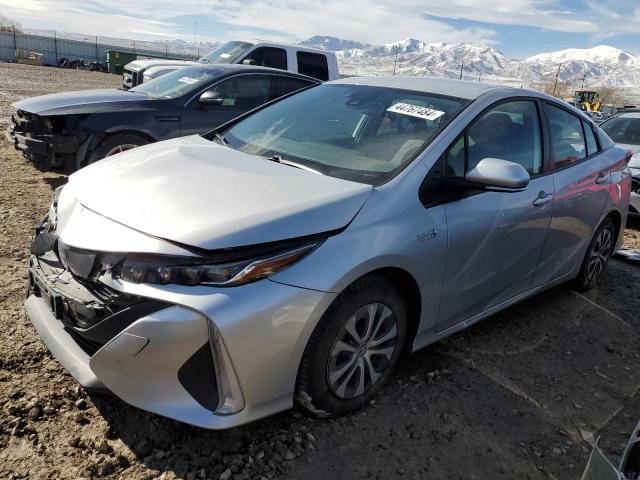 JTDKAMFP7M3185718 - 2021 TOYOTA PRIUS PRIM LE SILVER photo 1