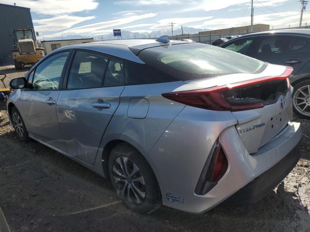 JTDKAMFP7M3185718 - 2021 TOYOTA PRIUS PRIM LE SILVER photo 2