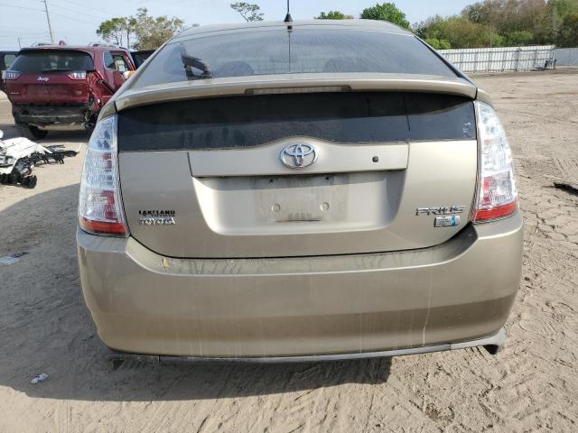 JTDKB20U983378233 - 2008 TOYOTA PRIUS GOLD photo 6