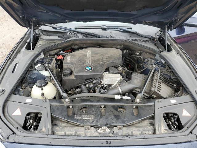 WBA5A7C55ED613814 - 2014 BMW 528 XI BLUE photo 11