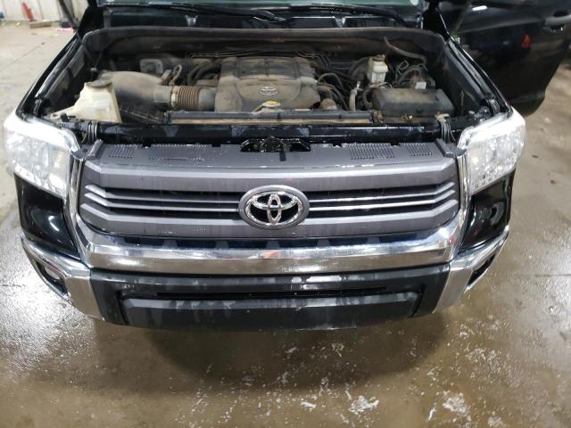 5TFUW5F19EX378023 - 2014 TOYOTA TUNDRA DOUBLE CAB SR/SR5 BLACK photo 11