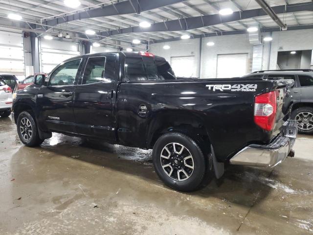 5TFUW5F19EX378023 - 2014 TOYOTA TUNDRA DOUBLE CAB SR/SR5 BLACK photo 2