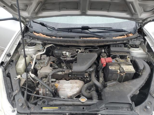 JN8AS5MV8CW706446 - 2012 NISSAN ROGUE S SILVER photo 11