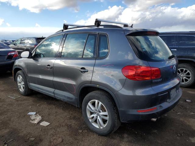 WVGBV7AX0GW594557 - 2016 VOLKSWAGEN TIGUAN S GRAY photo 2