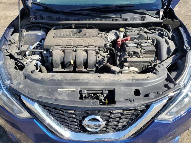 3N1AB7AP2KY385964 - 2019 NISSAN SENTRA S BLUE photo 11