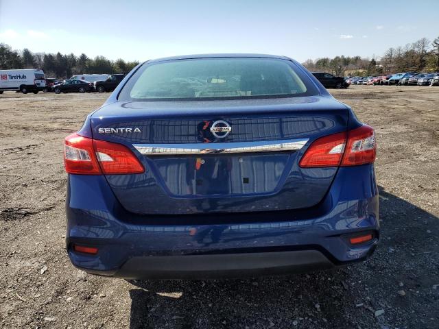 3N1AB7AP2KY385964 - 2019 NISSAN SENTRA S BLUE photo 6