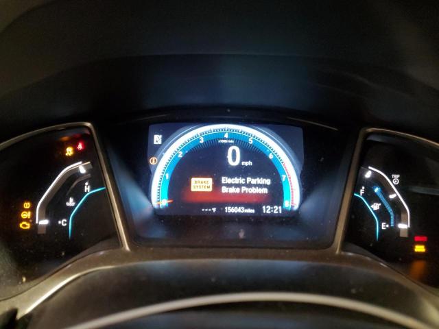 19XFC1F77GE210978 - 2016 HONDA CIVIC EXL ვერცხლისფერი ფოტო 9