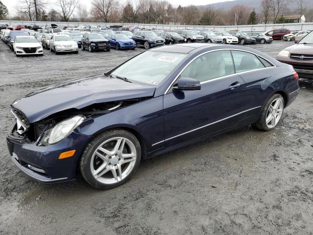 WDDKJ8JB7DF214531 - 2013 MERCEDES-BENZ E 350 4MATIC BLUE photo 1