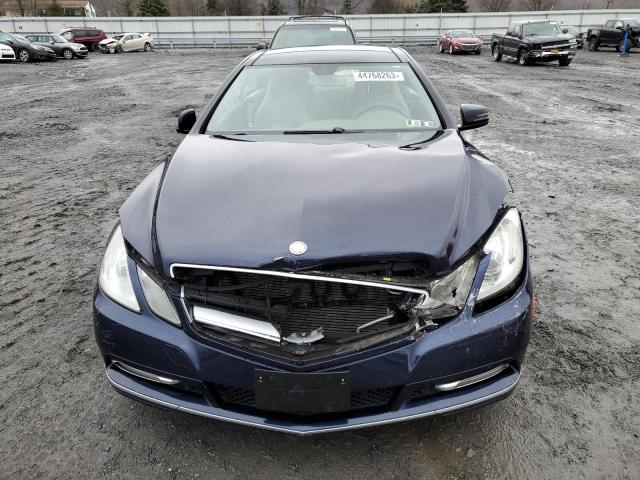 WDDKJ8JB7DF214531 - 2013 MERCEDES-BENZ E 350 4MATIC BLUE photo 5