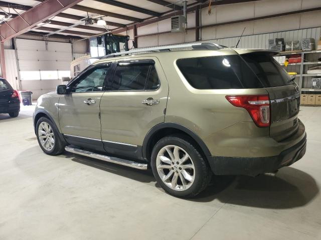 1FM5K8F84DGC64844 - 2013 FORD EXPLORER LIMITED GREEN photo 2