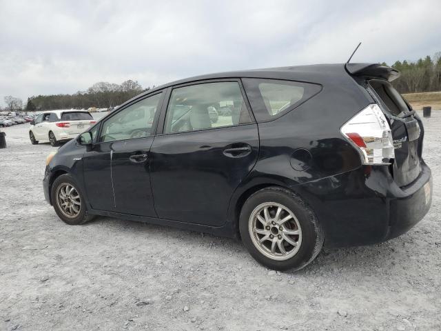 JTDZN3EU4D3221921 - 2013 TOYOTA PRIUS V BLACK photo 2