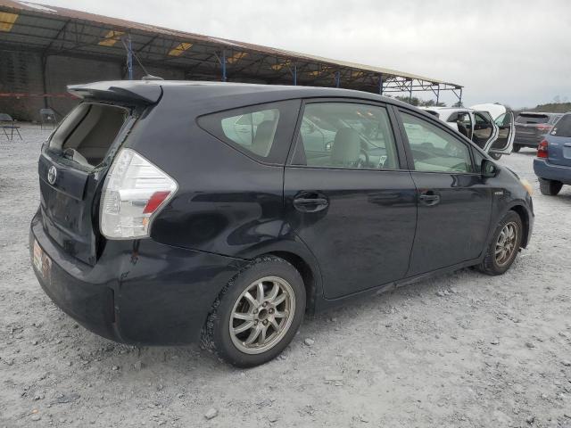 JTDZN3EU4D3221921 - 2013 TOYOTA PRIUS V BLACK photo 3