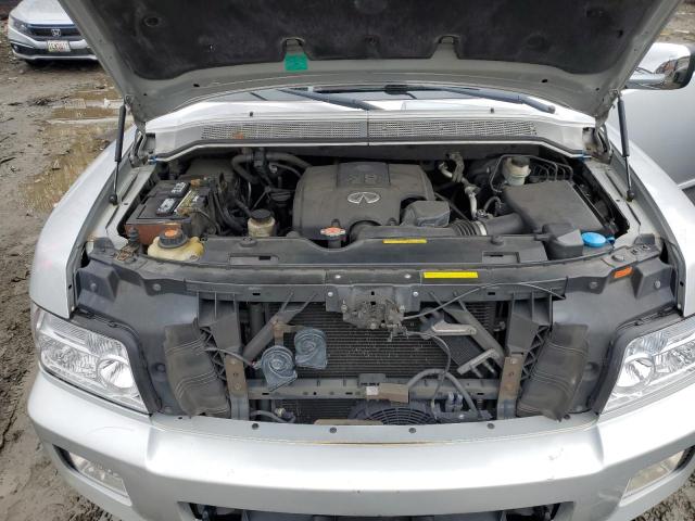 5N3AA08C67N804075 - 2007 INFINITI QX56 SILVER photo 11