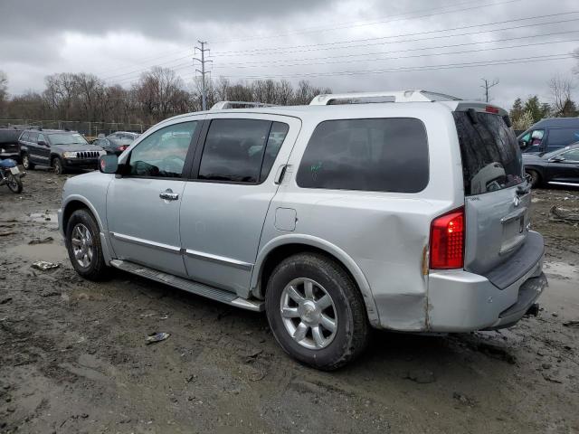 5N3AA08C67N804075 - 2007 INFINITI QX56 SILVER photo 2