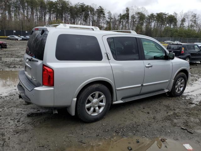 5N3AA08C67N804075 - 2007 INFINITI QX56 SILVER photo 3