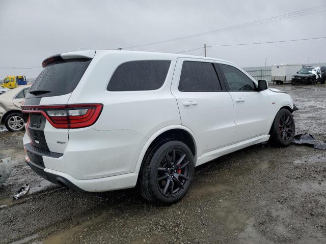 1C4SDJGJ0JC209577 - 2018 DODGE DURANGO SRT WHITE photo 3