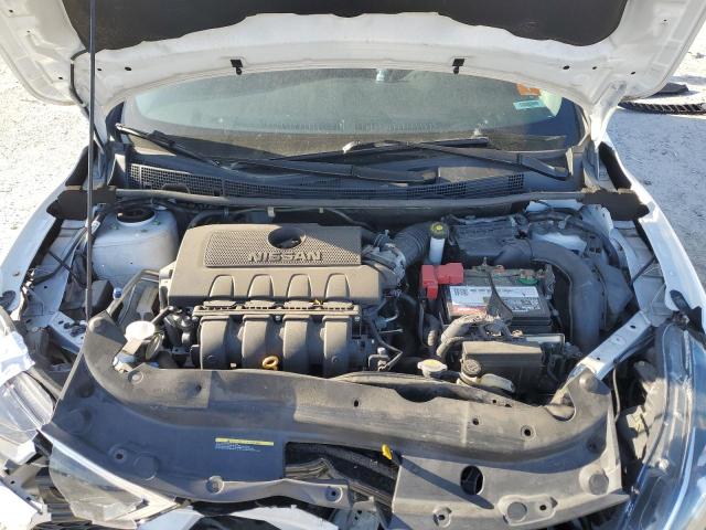 3N1AB7AP3KY381339 - 2019 NISSAN SENTRA S WHITE photo 11