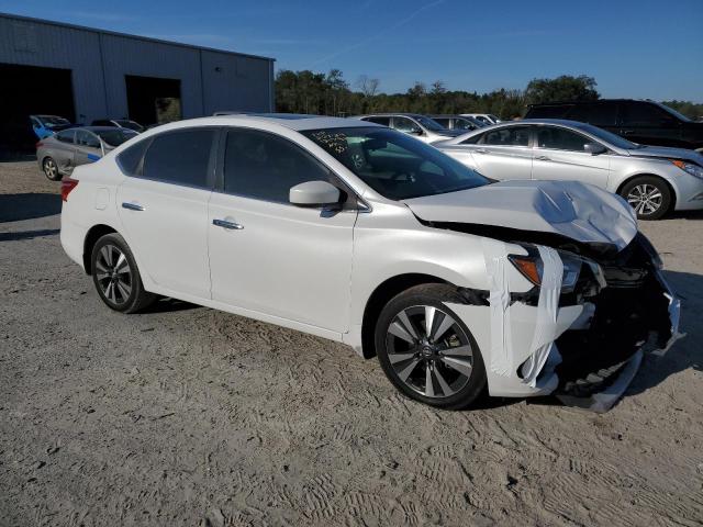 3N1AB7AP3KY381339 - 2019 NISSAN SENTRA S WHITE photo 4