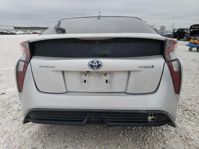 JTDKARFU3H3536049 - 2017 TOYOTA PRIUS SILVER photo 6