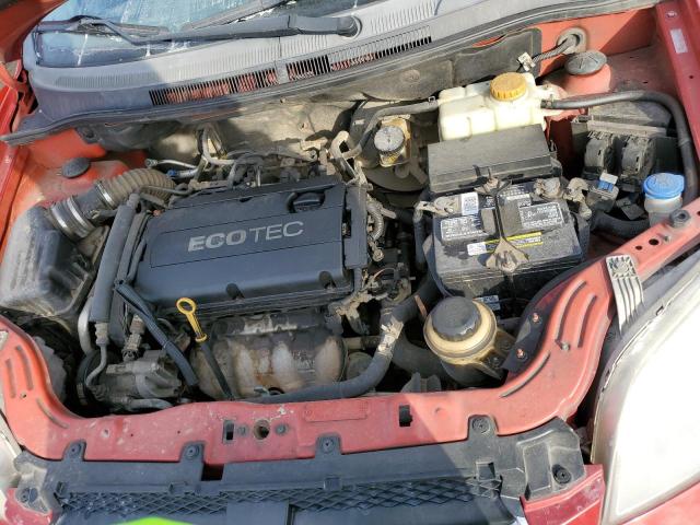 KL1TD5DE2BB152316 - 2011 CHEVROLET AVEO LS 红色 照片 11