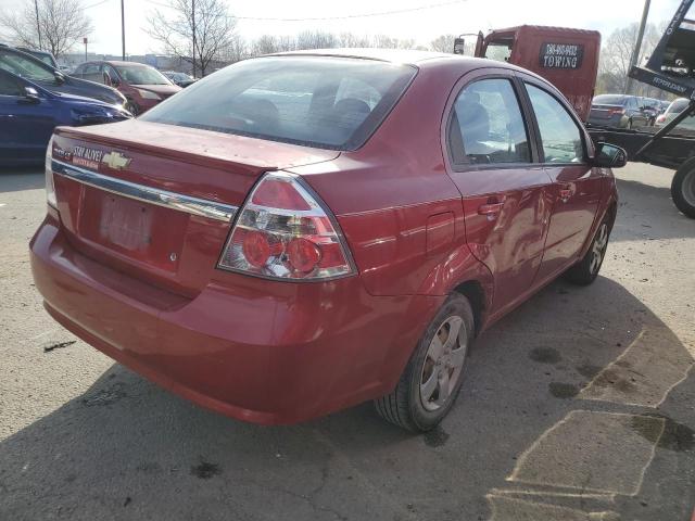 KL1TD5DE2BB152316 - 2011 CHEVROLET AVEO LS 红色 照片 3