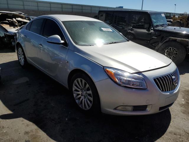 W04GN5EC6B1104368 - 2011 BUICK REGAL CXL GRAY photo 4