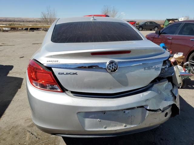 W04GN5EC6B1104368 - 2011 BUICK REGAL CXL GRAY photo 6