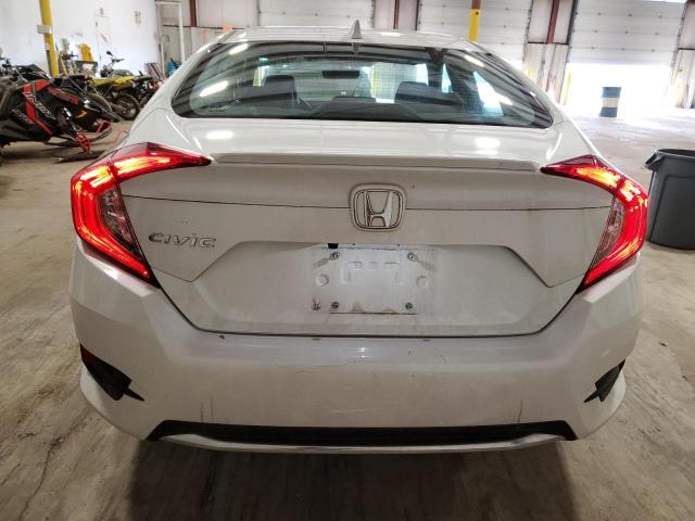 19XFC1F7XLE221421 - 2020 HONDA CIVIC EXL WHITE photo 6