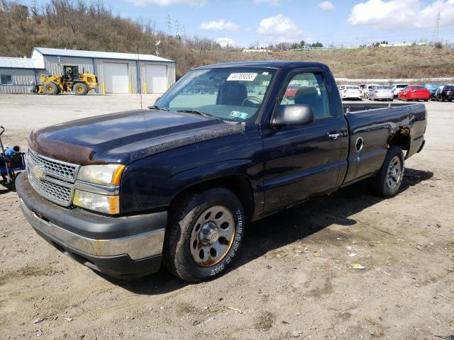 3GCEC14X77G256765 - 2007 CHEVROLET 1500 C1500 CLASSIC BLUE photo 1