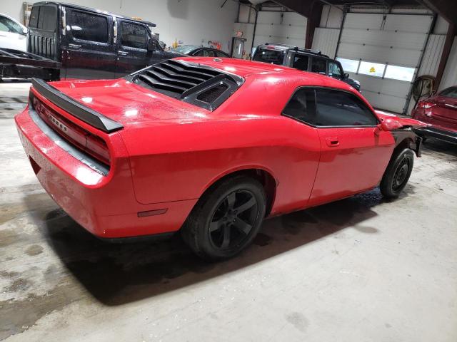 2B3LJ44V39H521991 - 2009 DODGE CHALLENGER SE RED photo 3