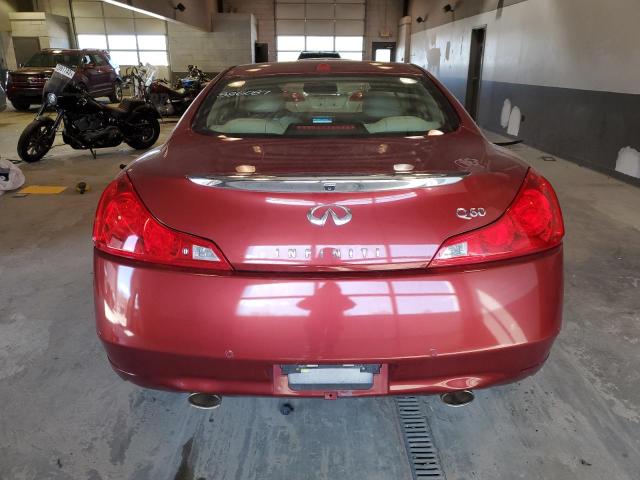 JN1CV6EL8EM132432 - 2014 INFINITI Q60 JOURNEY RED photo 6