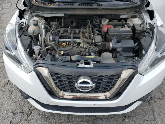 3N1CP5CU9KL564405 - 2019 NISSAN KICKS S WHITE photo 11