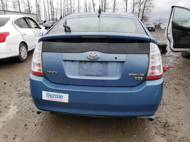 JTDKB20U687805389 - 2008 TOYOTA PRIUS BLUE photo 6