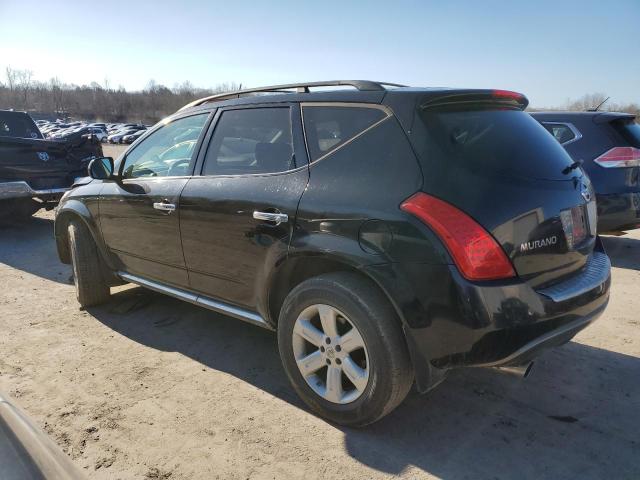 JN8AZ08W47W648715 - 2007 NISSAN MURANO SL BLACK photo 2