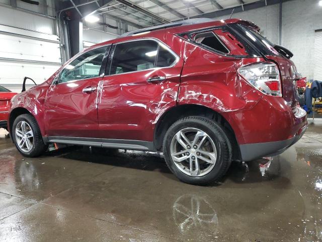 2GNALDEK9H1527622 - 2017 CHEVROLET EQUINOX PREMIER RED photo 2