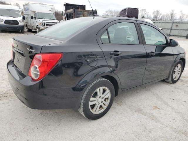 1G1JA5SH4C4217736 - 2012 CHEVROLET SONIC LS 黑色 照片 3