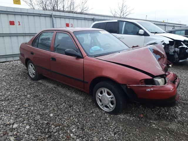 1Y1SK5282XZ436451 - 1999 CHEVROLET GEO PRIZM BASE RED photo 4