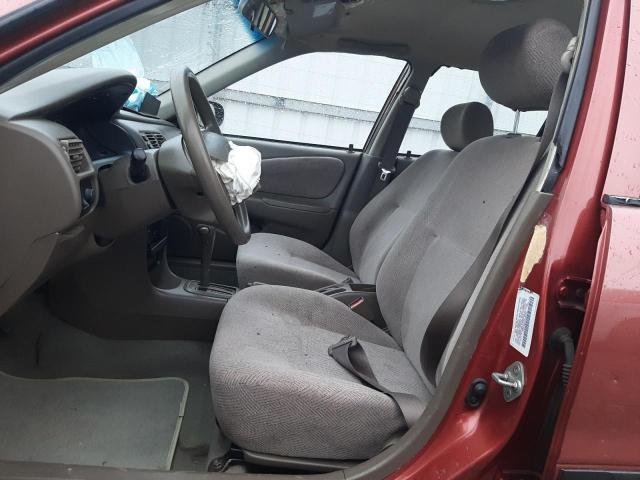 1Y1SK5282XZ436451 - 1999 CHEVROLET GEO PRIZM BASE RED photo 7