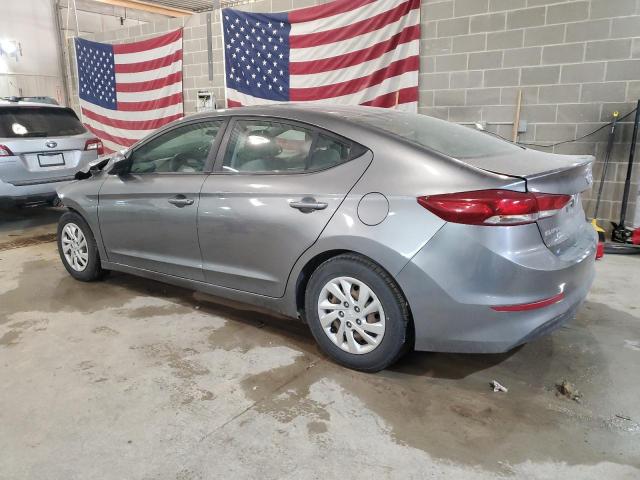 5NPD74LF2JH332918 - 2018 HYUNDAI ELANTRA SE GRAY photo 2