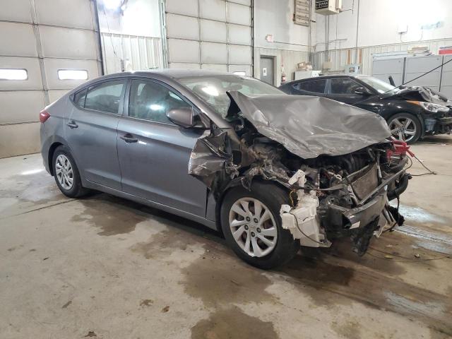 5NPD74LF2JH332918 - 2018 HYUNDAI ELANTRA SE GRAY photo 4